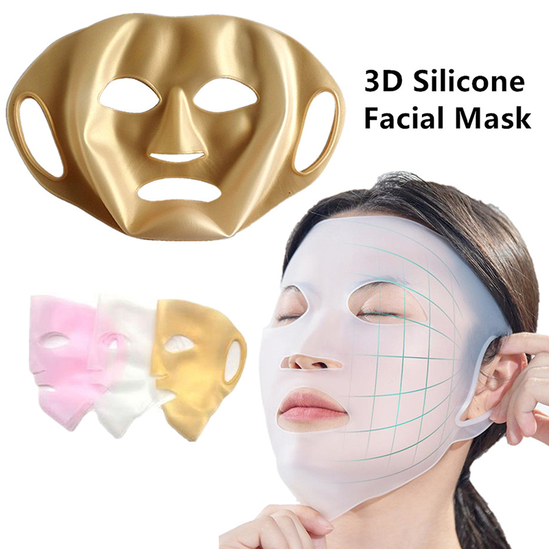 Skincare Indonesia - 3D Silicone Facial Mask for Women