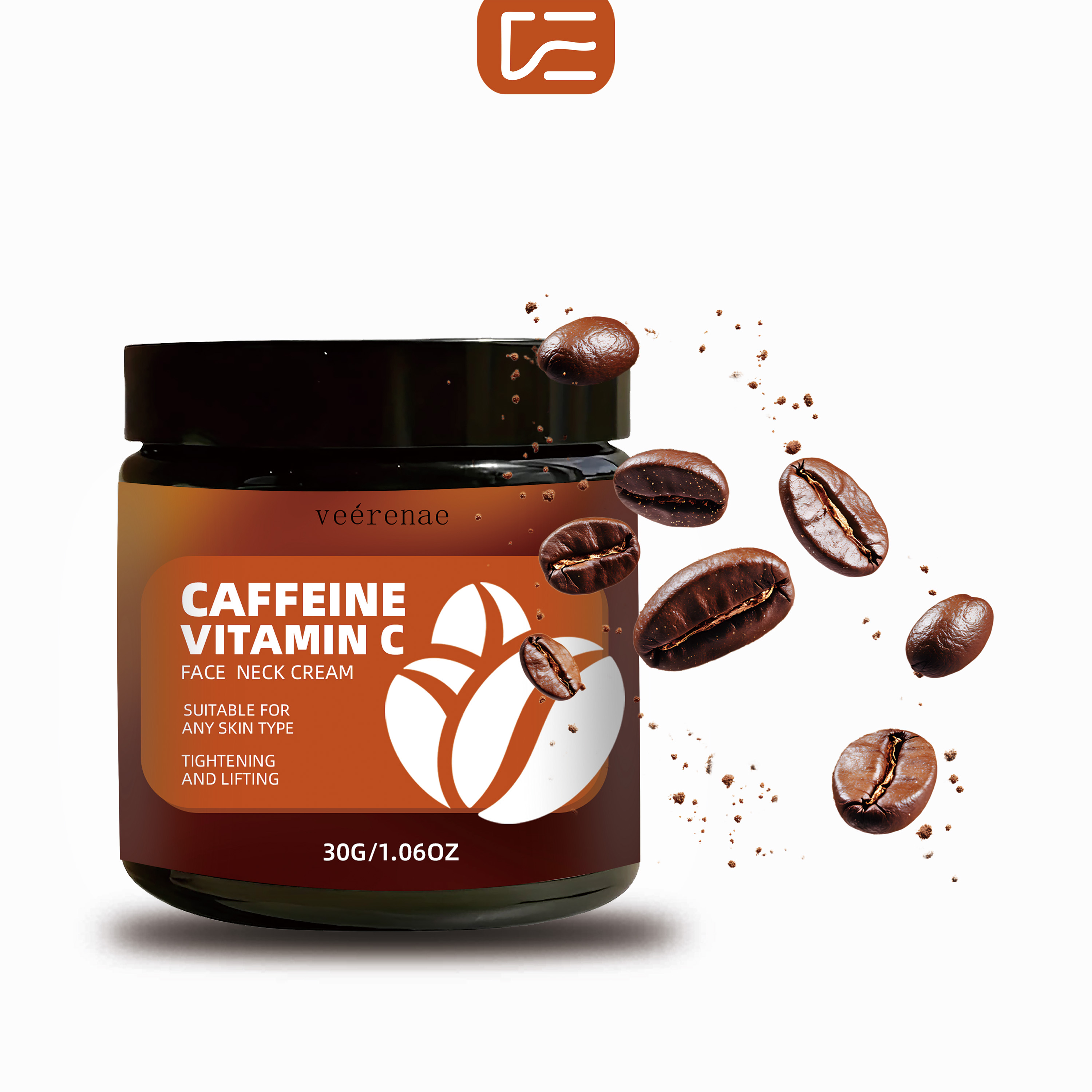 Skincare Vitamin C - CAFFEINE VITAMIN C FACE NECK CREAM