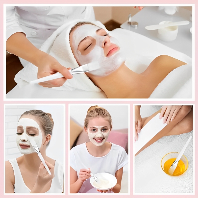 12pcs/set Facial Mask Brushes  - Skincare Indonesia reseña y precio