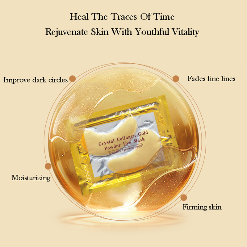 10/20pcs Golden Crystal Collag - Skincare Indonesia reseña y precio