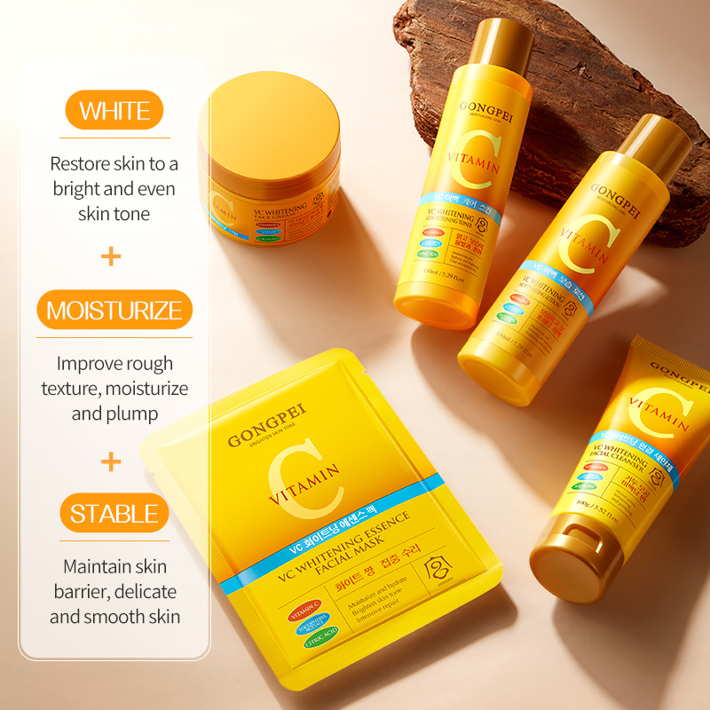 GONGPEI Vitamin C Whitening Fa - Skincare Vitamin C reseña y precio