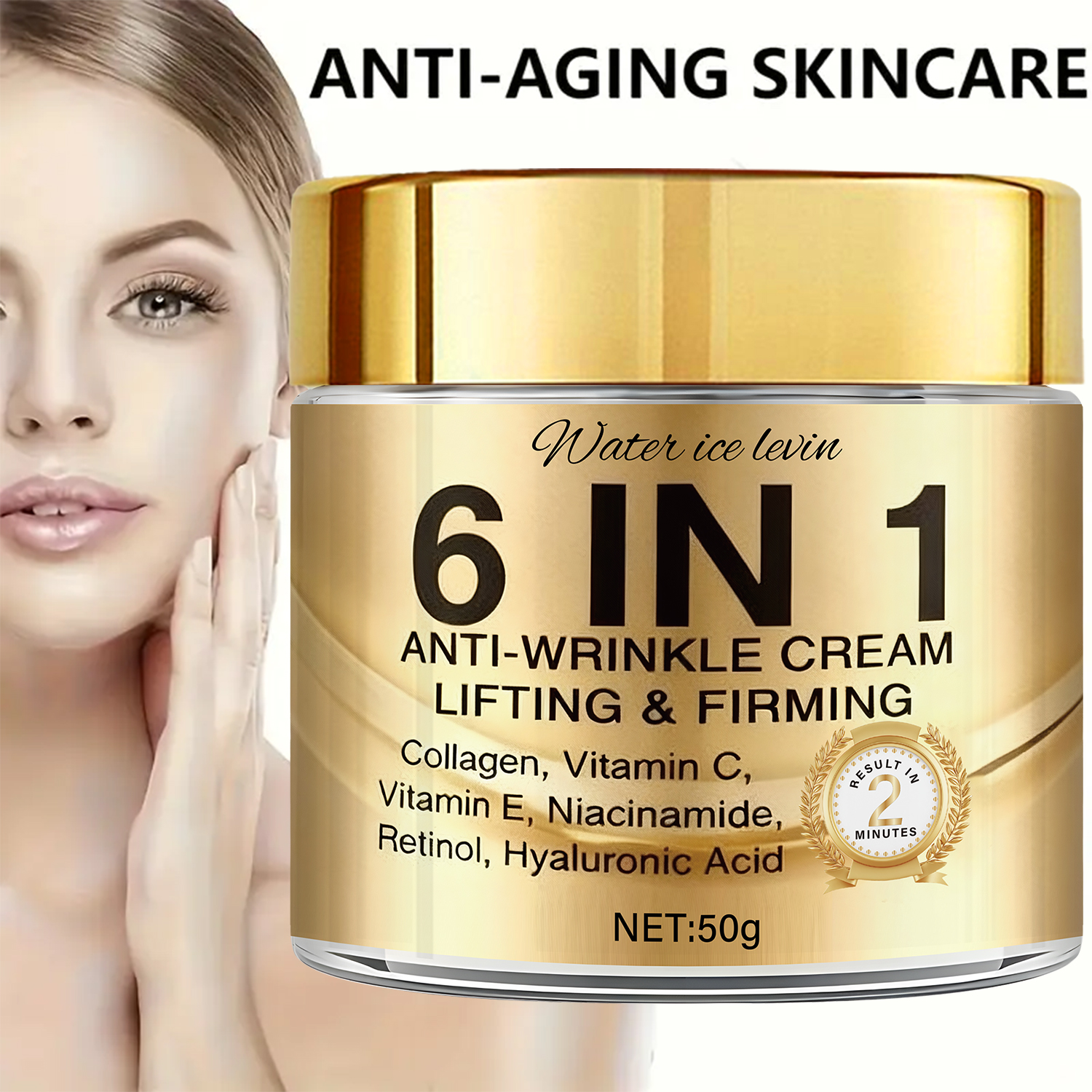 6-In-1 Anti-Wrinkle Cream. Lif - Skincare Vitamin C reseña y precio