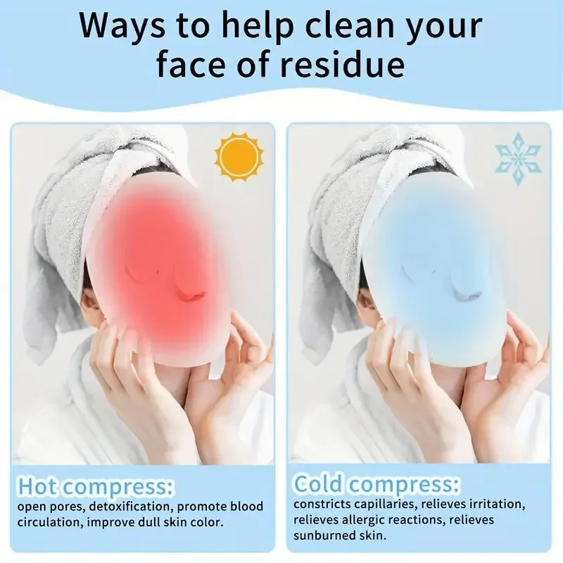 Hot Compress Towel Skin Care M - Skincare Indonesia reseña y precio