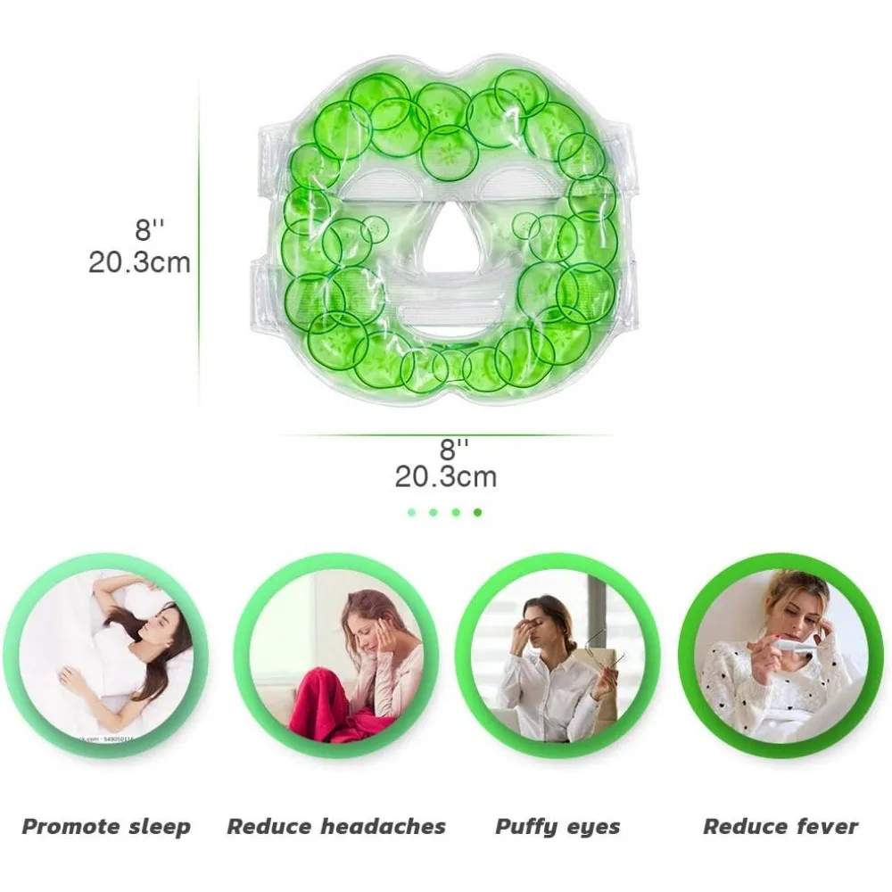 Face Ice Gel Pack with Wrap Re - Skincare Indonesia reseña y precio