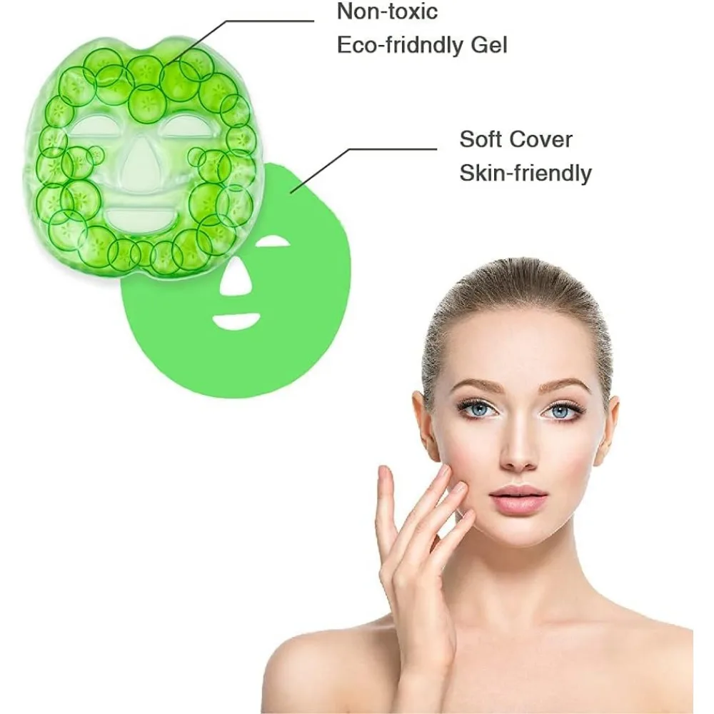 Face Ice Gel Pack with Wrap Re - Skincare Indonesia reseña y precio