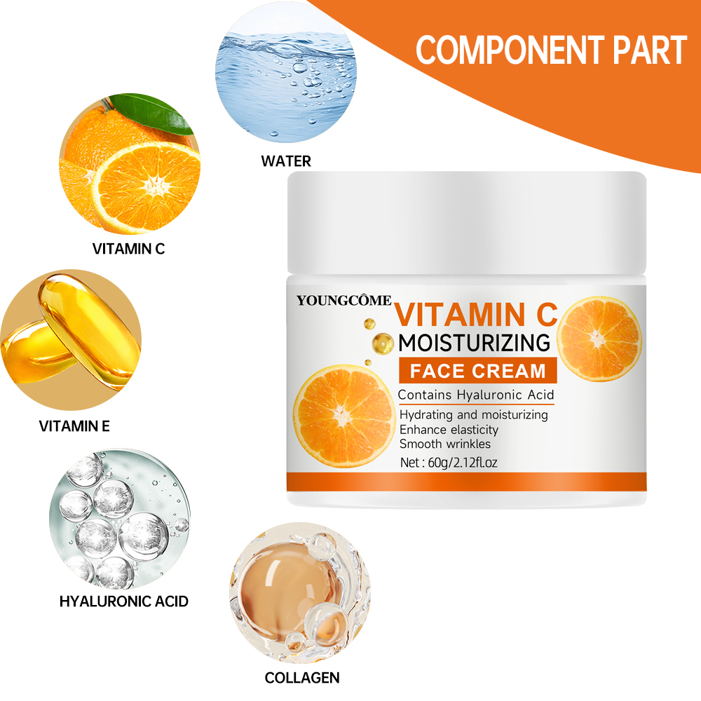 Vitamin C Moisturizer with Hya - Skincare Vitamin C reseña y precio