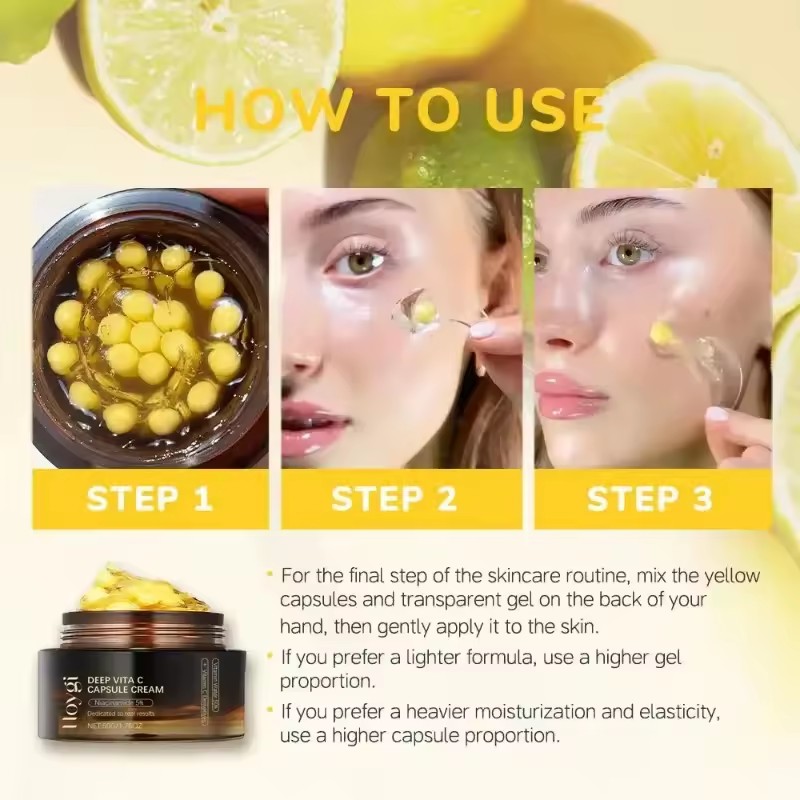 Deep Vitamin C Golden Capsule  - Skincare Vitamin C reseña y precio