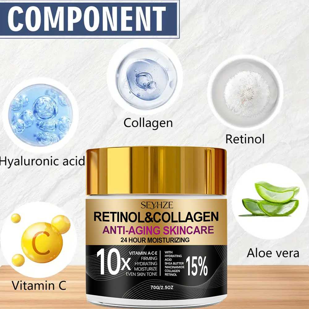 SEYHZE Retinol Collagen Moistu - Skincare Vitamin C reseña y precio