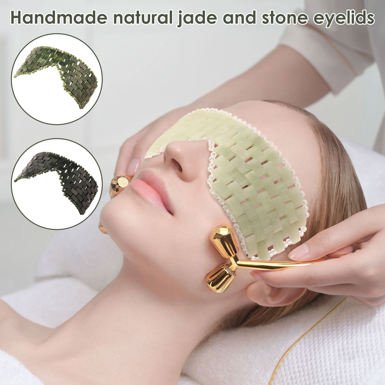Jade Eye Mask Portable Jade St - Skincare Indonesia reseña y precio