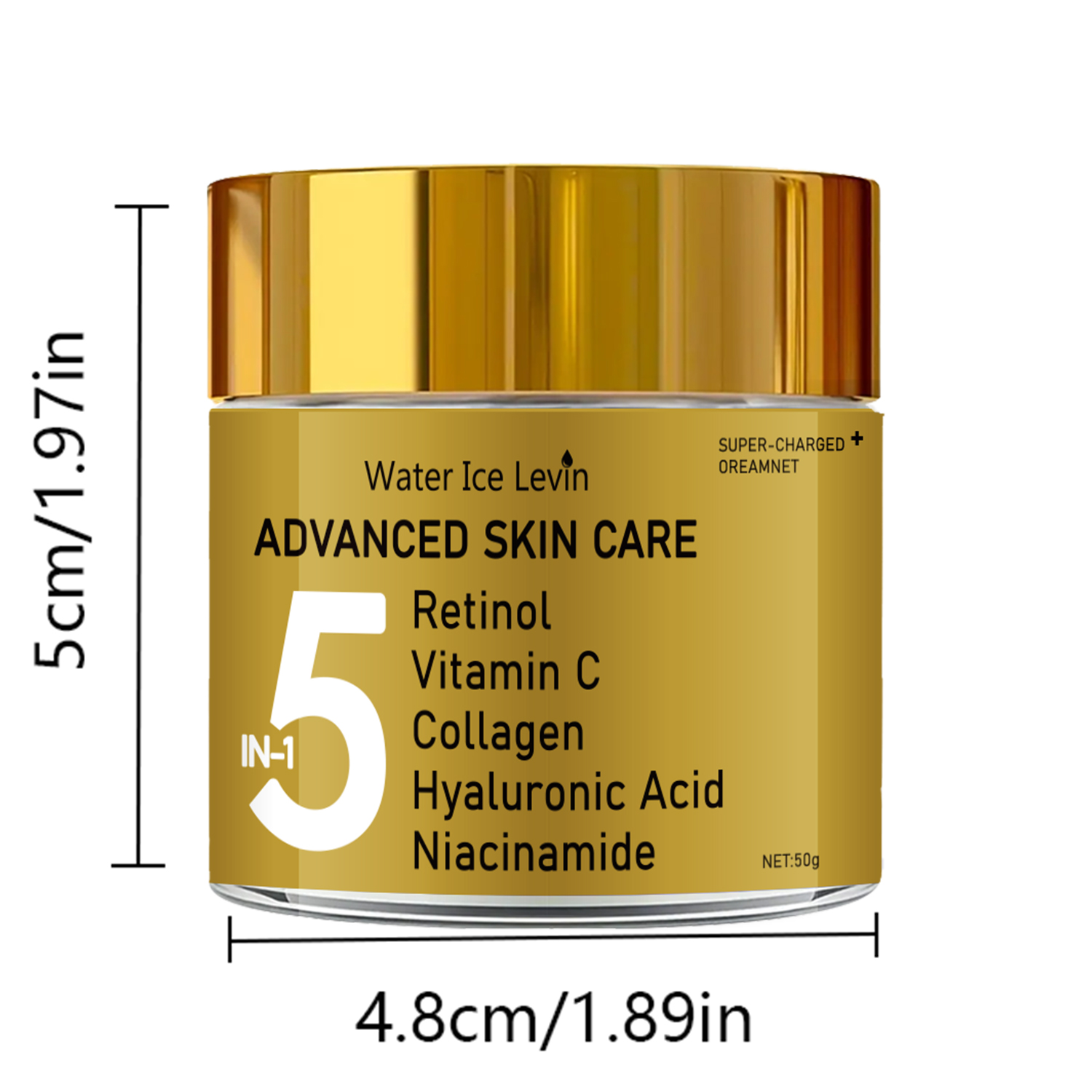 5-in-1 Facial Moisturizing Cre - Skincare Vitamin C reseña y precio