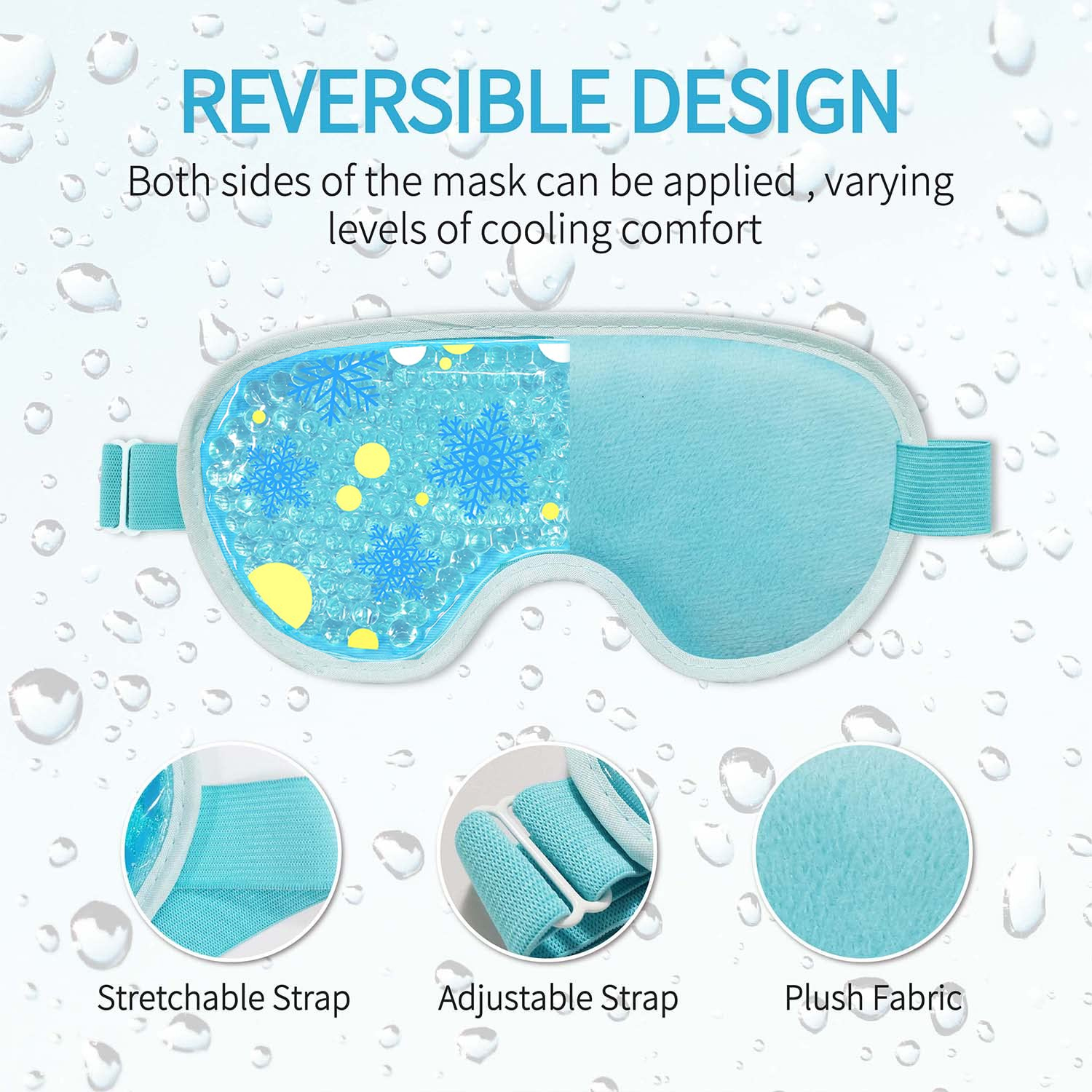 Cooling Eye Mask with Gel Bead - Skincare Indonesia reseña y precio
