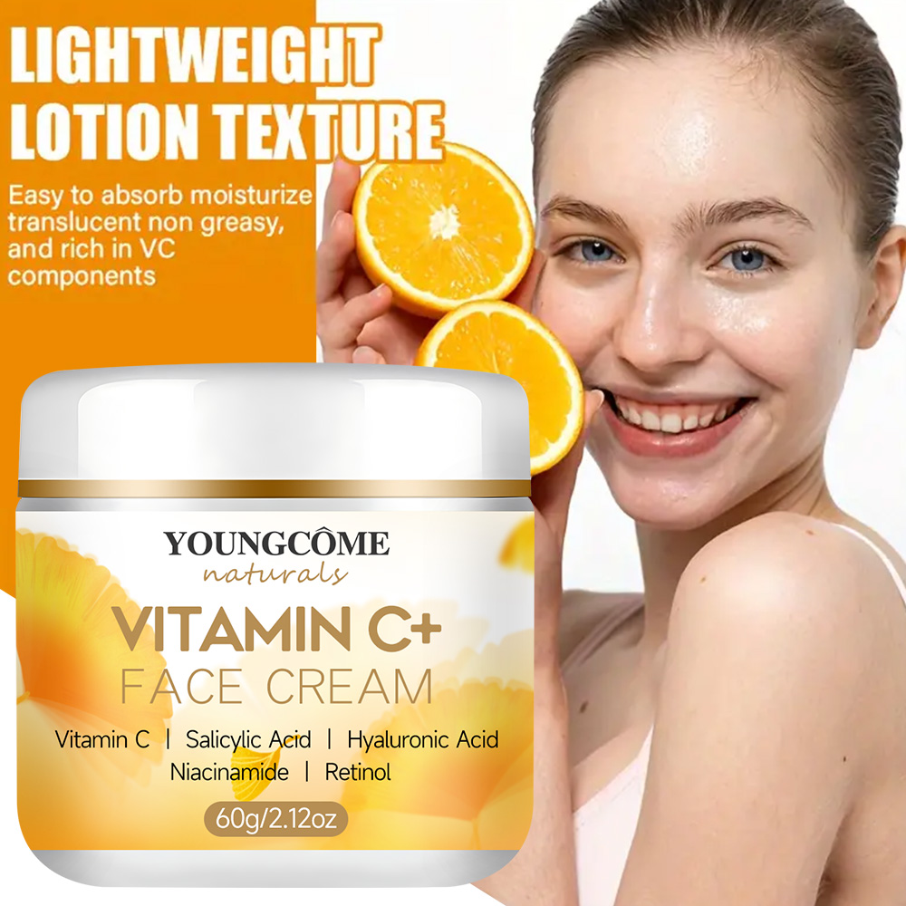 YOUNGCOMEN Vitamin C Face crea - Skincare Vitamin C reseña y precio